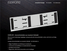Tablet Screenshot of everplate.com